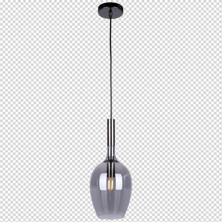 Lampa wisząca LUGANO SMOKED 1xE14