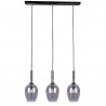 Lampa wisząca LUGANO SMOKED 3xE14