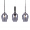 Lampa wisząca LUGANO SMOKED 3xE14