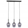 Lampa wisząca LUGANO SMOKED 3xE14
