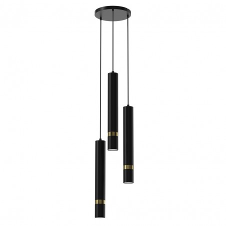 Lampa wisząca JOKER BLACK/GOLD 3xGU10 Lampa wisząca JOKER BLACK/GOLD 3xGU10