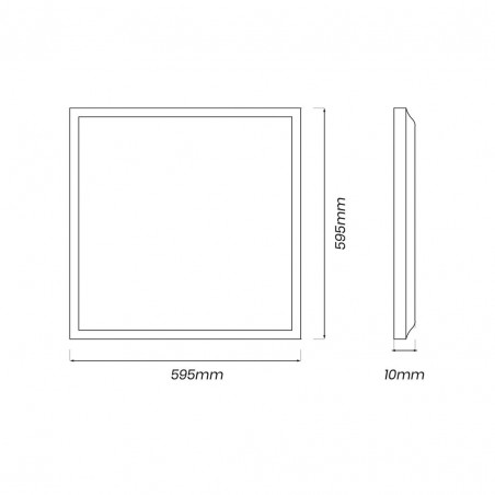 Panel LED 40W Slim