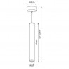 Lampa wisząca PORTER WHITE 1xGU10