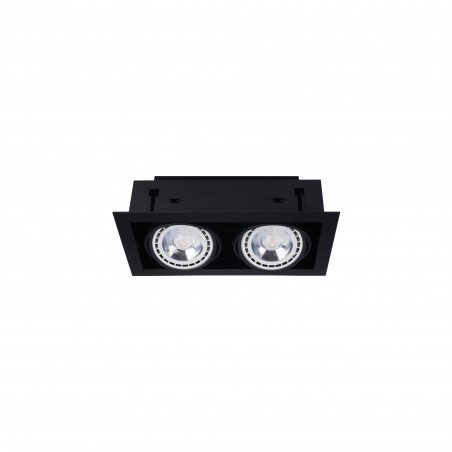 DOWNLIGHT ES111 Czarny 2x15W