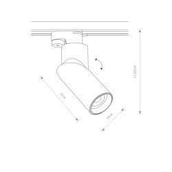 PROFILE INDIA Czarny 15W