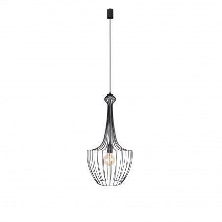 LUKSOR S Czarny 1x60W