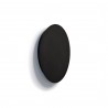RING LED M Czarny 9W