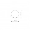 CAMELEON SPHERE L Transparentny
