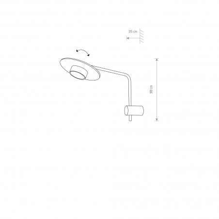 DISK 8W Czarny