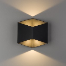 TRIANGLES LED 2x5W Czarny