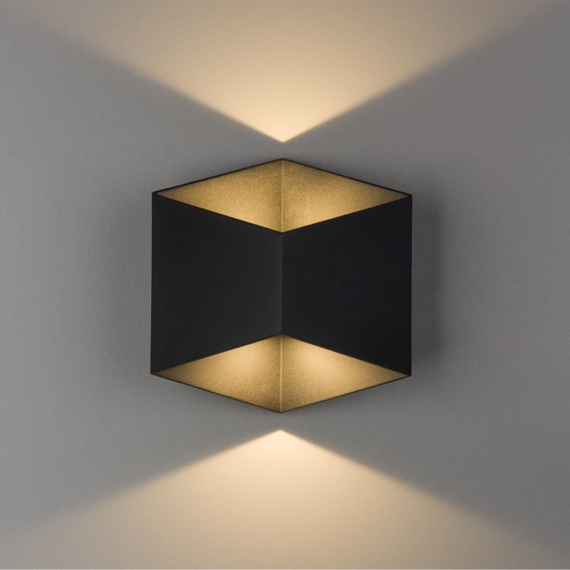 TRIANGLES LED 2x5W Czarny TRIANGLES LED 2x5W Czarny
