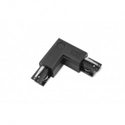 TRACK 3LINE L CONNECTOR BLACK Azzardo