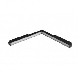 ALFA SAGA Lampa do szynoprzewodu narożna MAGNETIC CORNER B 24W 3000K BK Azzardo