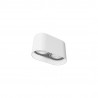 OVAL Biały 2x75W