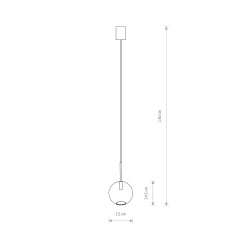 SPHERE S Transparentny 10W