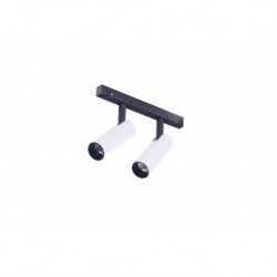 ALFA NIKO 2 Lampa do szynoprzewodu MAGNETIC 2x7W 4000K WH/BK Azzardo