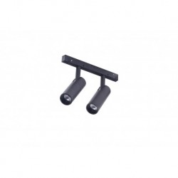 ALFA NIKO 2 Lampa do szynoprzewodu MAGNETIC 2x7W 4000K BK/BK Azzardo