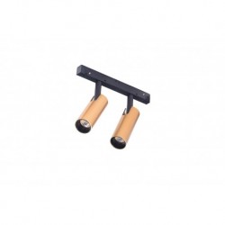 ALFA NIKO 2 Lampa do szynoprzewodu MAGNETIC 2x7W 3000K GO/BK Azzardo