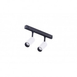 ALFA NIKKI 2 Lampa do szynoprzewodu MAGNETIC 2x3W 3000K WH/BK Azzardo