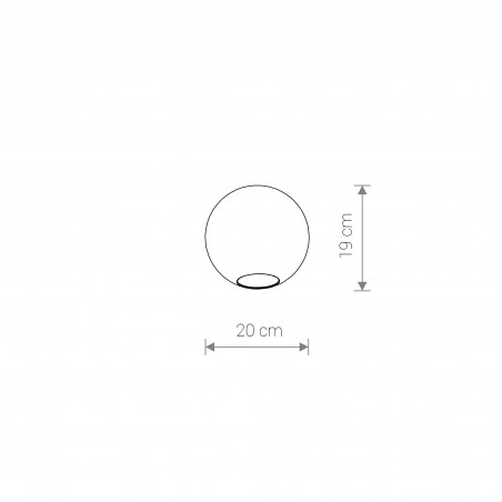 CAMELEON SPHERE M Transparentny