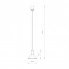 HERMANOS Czarny 10W only LED