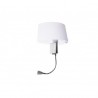 AMADEO SHADE OVAL WHITE Azzardo - klosz