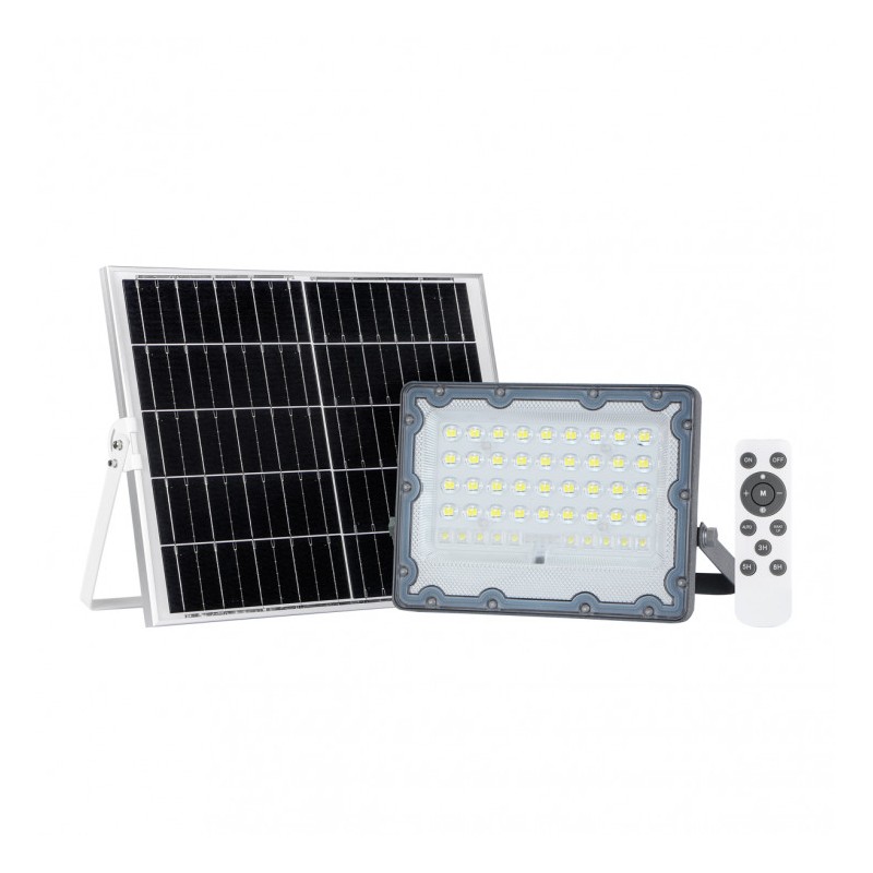 Lampa solarna Tiara SLR-21387-100W Italux szary