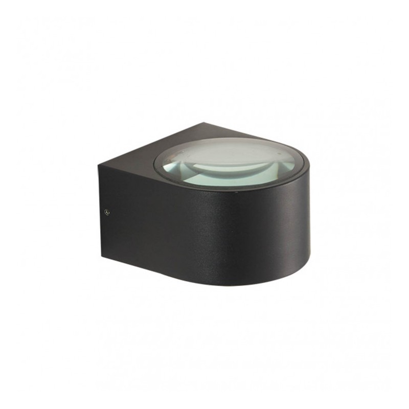 Kinkiet zewnętrzny Pesaro 4K OWL-8081-4K Italux czarny piaskowany