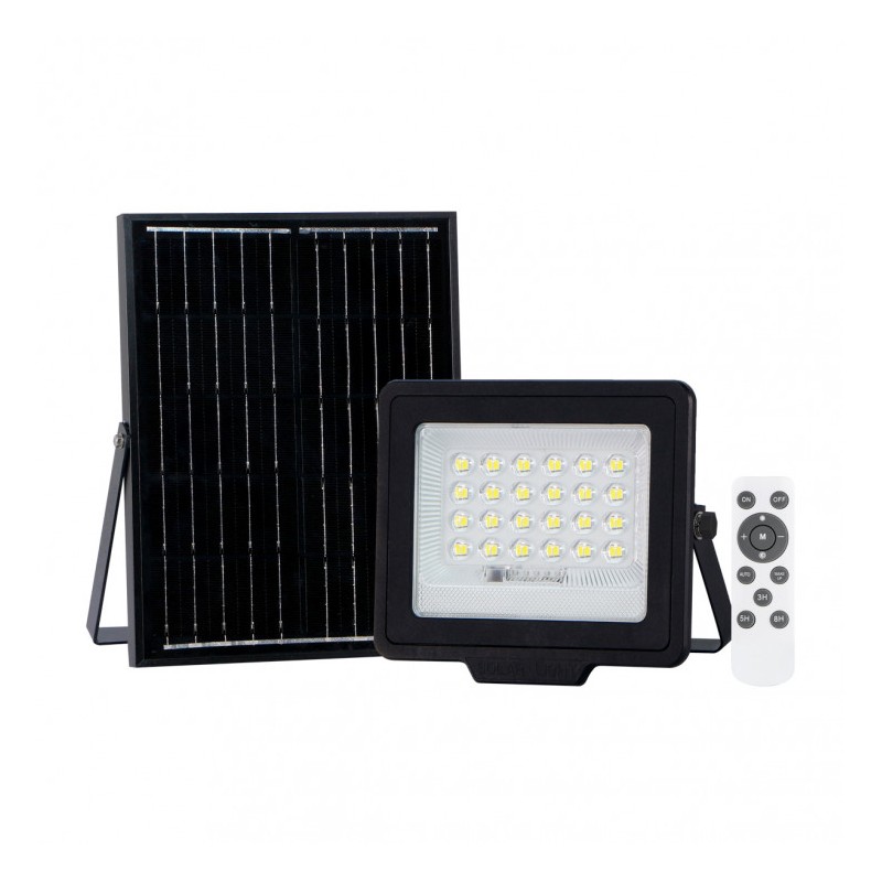 Lampa solarna Norla SLR-42563-50W Italux czarny