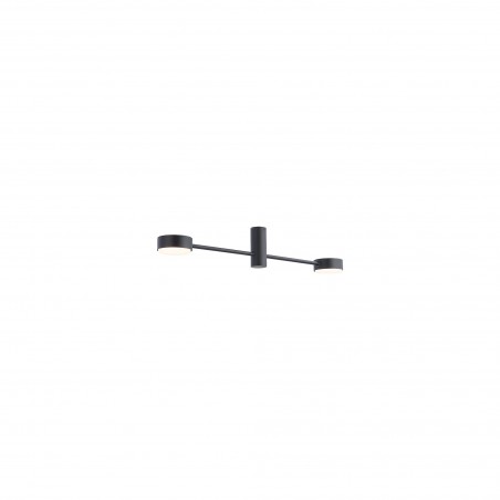 ORBIT Czarny 2x8W