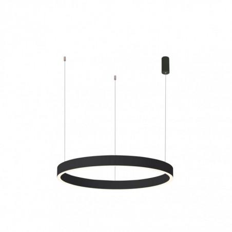 Lampa wisząca Brasco Down PND-56215-060RPP-BK-3KS4K-TRDIMM Italux czarny