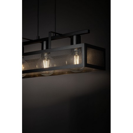 Lampa wisząca Albert 3 32173 czarny Sigma