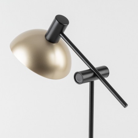 Lampka Artis 50357 czarny, klosz złoty Sigma