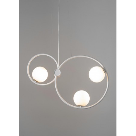 Lampa wisząca Aqua 3 33475 biały Sigma