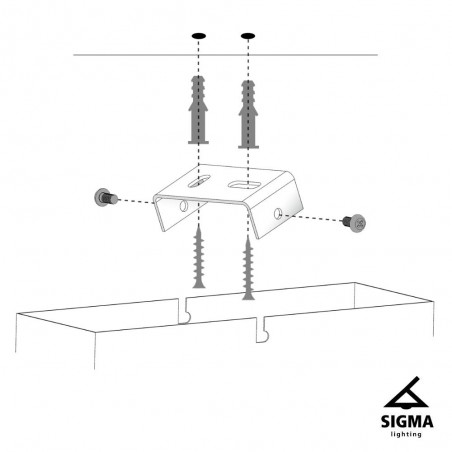 Lampa wisząca Bloom 1 33663 czarny, brązowy, klosz biały Sigma