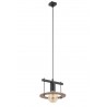 Lampa wisząca Coffee 1 32483 czarny, brąz Sigma