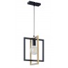 Lampa wisząca Eden 1 32230 czarny, złoty Sigma