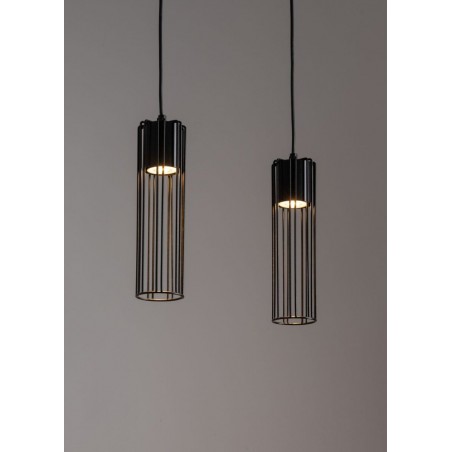 Lampa wisząca Fobia 2 33450 czarny Sigma
