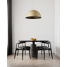 Lampa wisząca Sfera 50 32297 złoty, klosz złoty, czarny Sigma