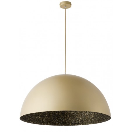 Lampa wisząca Sfera 90 32299 złoty, klosz złoty, czarny Sigma