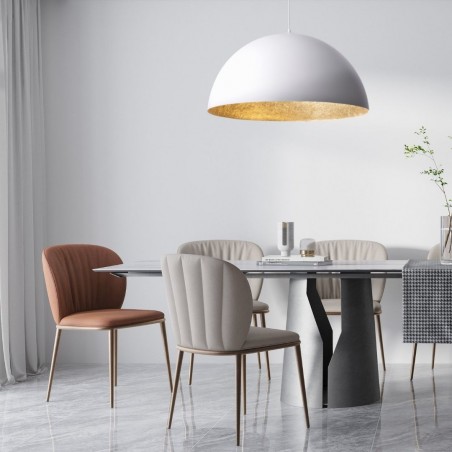 Lampa wisząca Sfera 70 30133 biały, złoty Sigma
