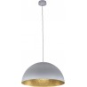 Lampa wisząca Sfera 90 30129 szary nakrapiany, złoty Sigma