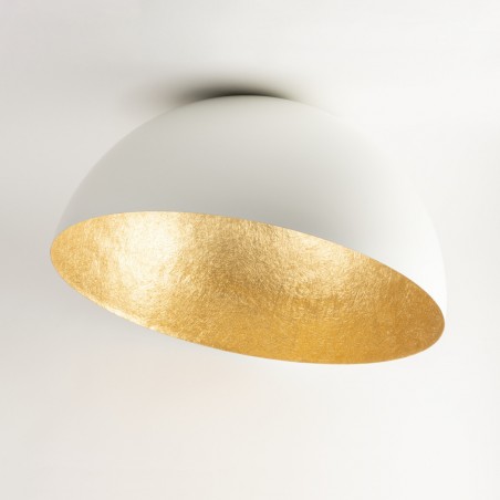 Plafon Sfera 90 32463 biały, złoty Sigma