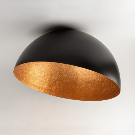 Plafon Sfera 50 32469 czarny, miedź Sigma