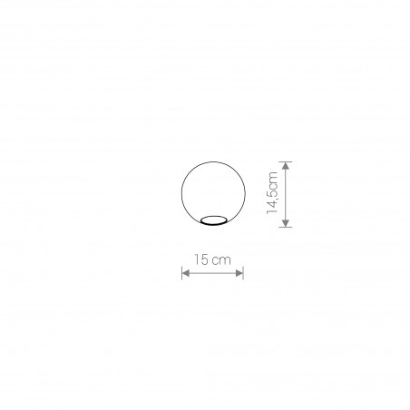 CAMELEON SPHERE S Transparentny