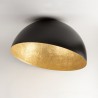 Plafon Sfera 90 32471 czarny, złoty Sigma