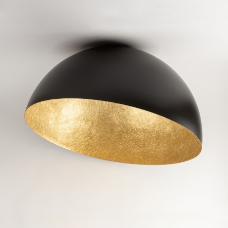Plafon Sfera 70 32472 czarny, złoty Sigma