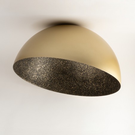 Plafon Sfera 90 32479 złoty, czarny Sigma