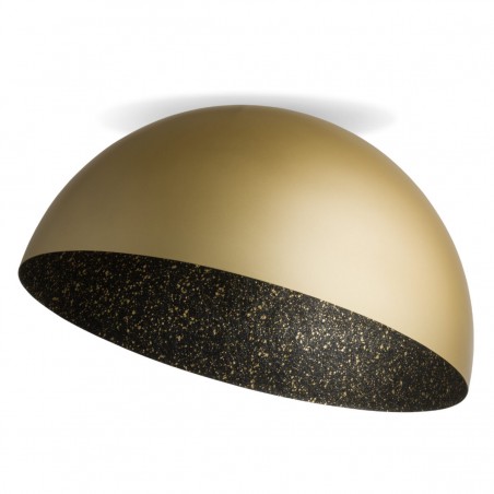Plafon Sfera 70 32480 złoty, czarny Sigma