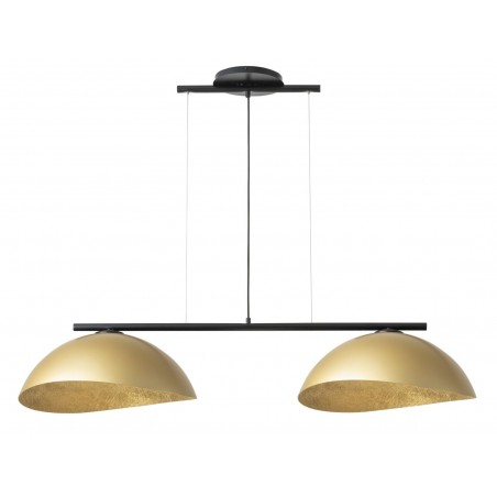 Lampa wisząca Solar 2 40580 czarny, klosz złoty Sigma
